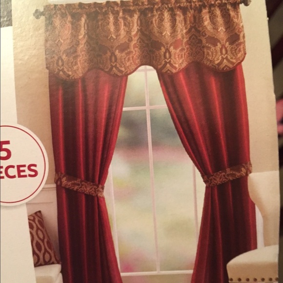 5 piece curtain set