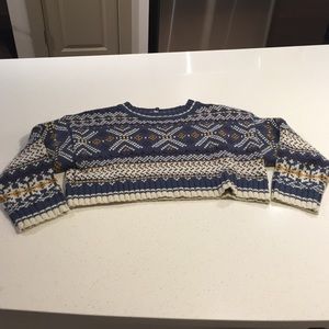 Urban outfitters BDG crop Christmas sweater sz XS