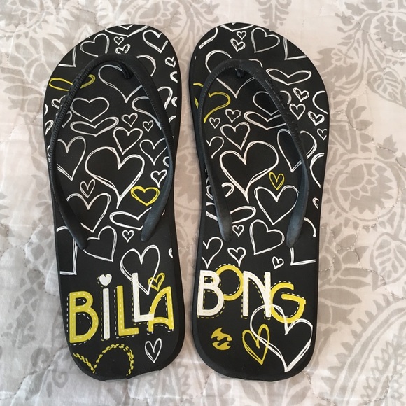 Billabong women's size 6 flip flops