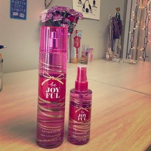 "Be Joyful" full and travel size fragrance mists