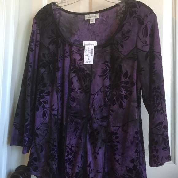 NWT Plum Blouse