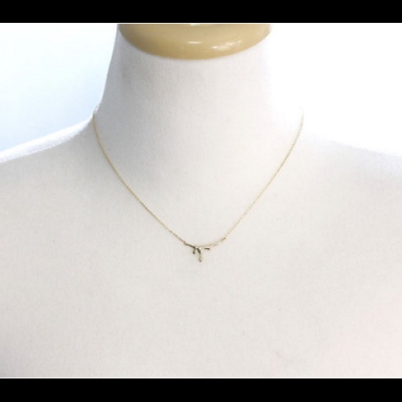 Dripping Paint, 18K Gold Plated or Silver Necklace - Picture 3 of 4