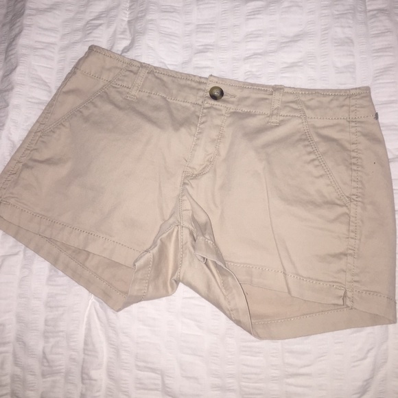 Corduroy Khaki Shorts