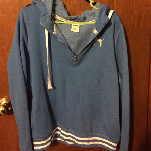 VS PINK quarter zip hoodie