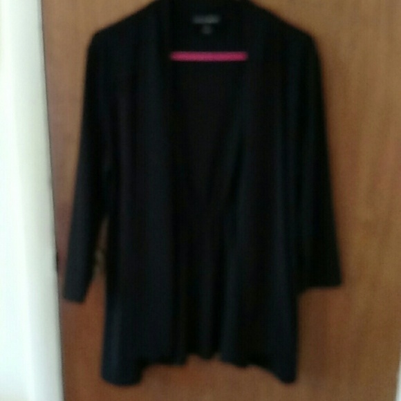 Black swing sweater