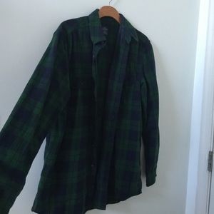 Oversized flannel