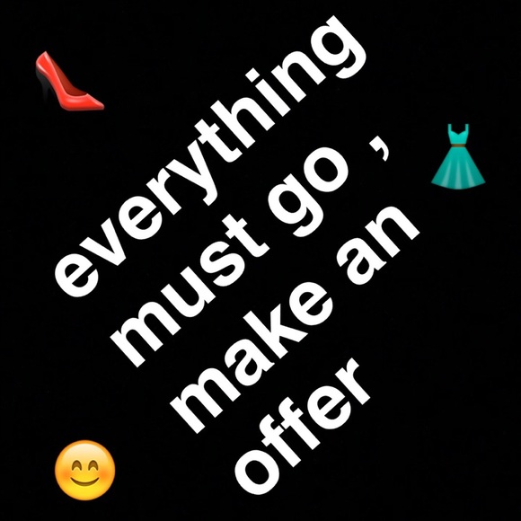 Everything must go !!!!