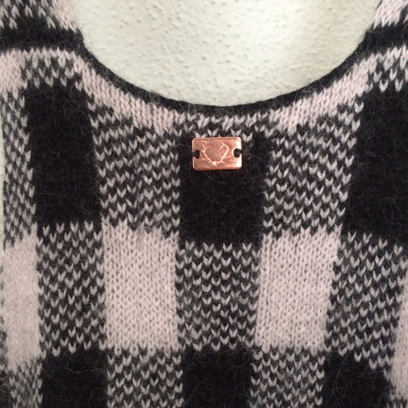 For Love & Lemons Knitz Pinafore Gingham Dress - Picture 4 of 4