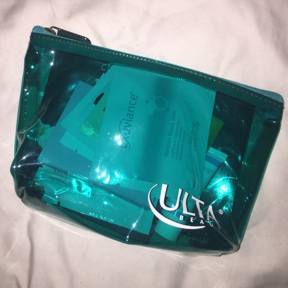 Makeup bag plus tons of samples