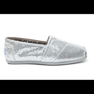 Classic Silver Glitter TOMS