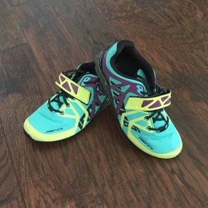 Alynn HOLD Inov lifters weight lifting shoes