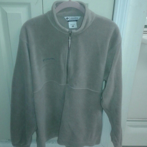 Mens Light Grey Warm Columbia Jacket