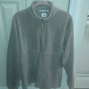 Mens Light Grey Warm Columbia Jacket
