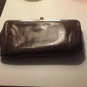 chocolate brown hobo wallet