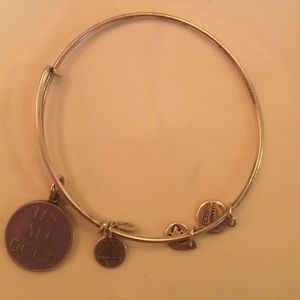 "it's all good" Alex and Ani silver bracelet!!