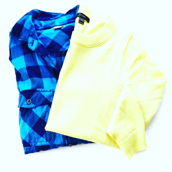 J. Crew Sweaters - J. Crew Neon Yellow Tippi Sweater