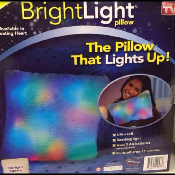 SOLD-pillow that lights up!