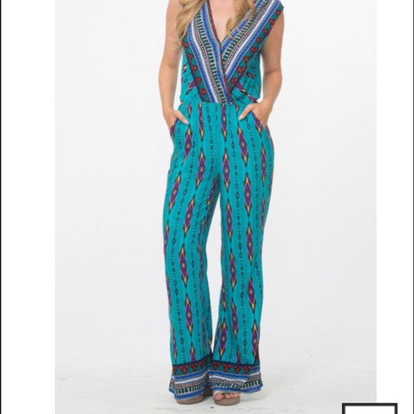 ❤️HOST PICK ❤️Wild child Aztec romper - Picture 2 of 2