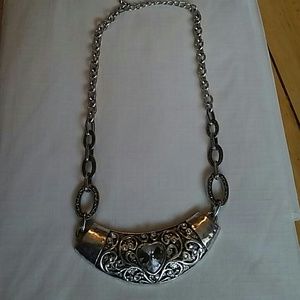 Cute heart statement necklace