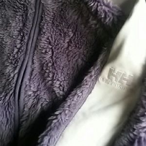 HellyHansen purple plush winter jacket