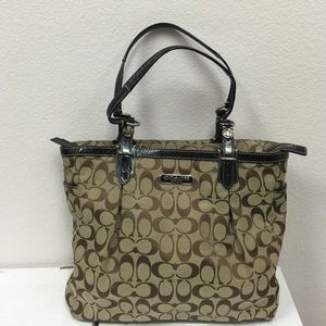 Coach Signature Tote Handbag (Like New!)