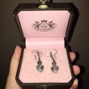 Never worn Juicy Couture earrings