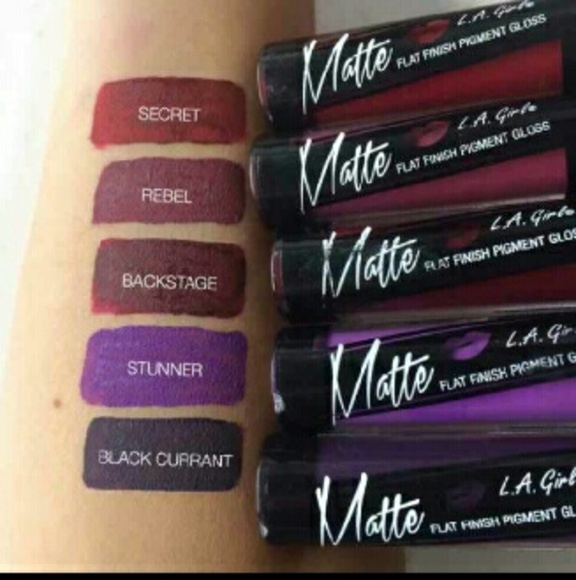 La Girls Matte Lippirs