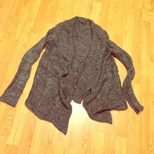 Express medium knitted sparkle sweater