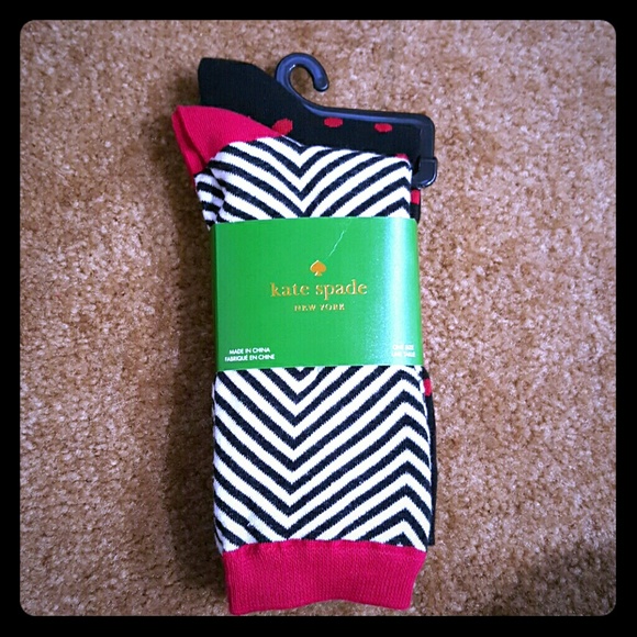 kate spade Accessories - SOLD SOLD SOLD NEW Kate Spade Socks