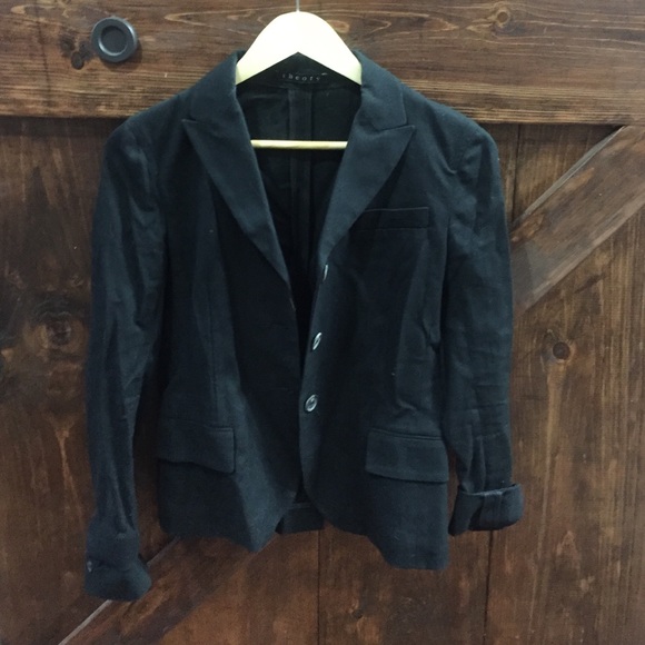 Theory black blazer.