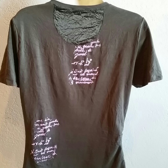 Neiman Marcus T-shirt style designer top - Picture 3 of 4