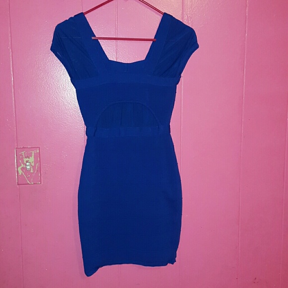 Cute blue forever 21 dress - Picture 2 of 2