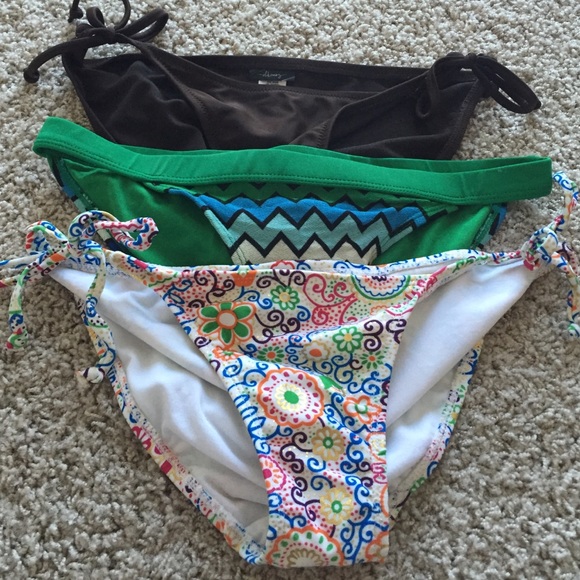 Old navy swim suit bottom bundle