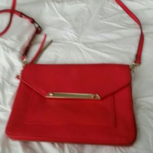 Stella and Dot red purse