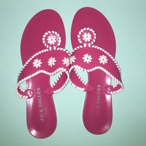 Pink Jellie Jack Rogers