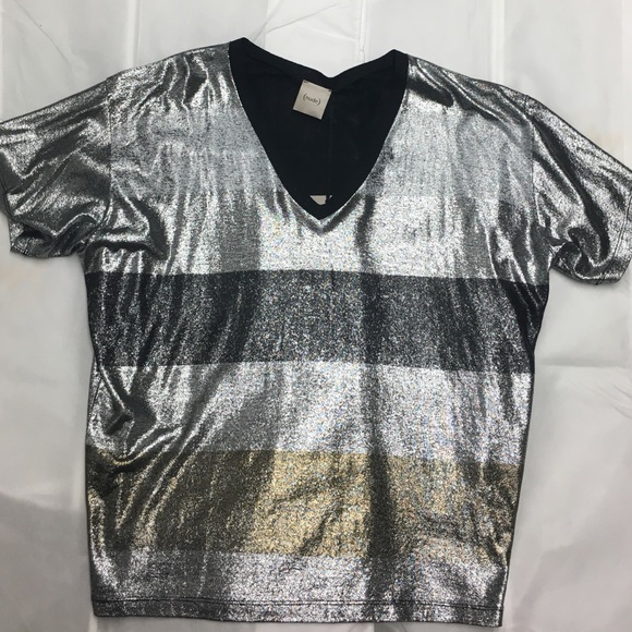Metallic top by (nude) - Picture 1 of 3