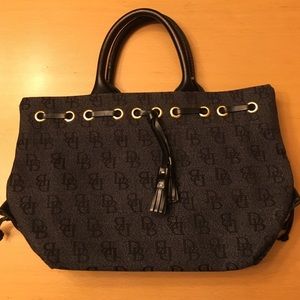 Dooney and Bourke denim mini tote