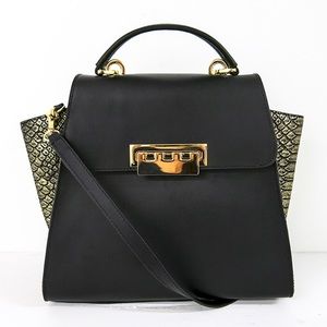 Zac Posen Eartha handbag with gold snake detail