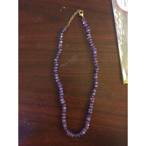Pretty Purple Necklace