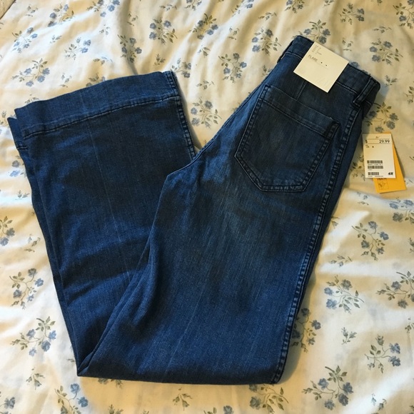 High-Waisted Flair H&M Jeans