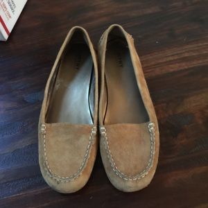 ME TOO NEW YORK SUEDE LOAFERS 8.5