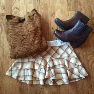 Plaid skirt Hollister