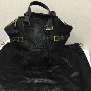 YSL Pony Hair Medium Downtown Tote (no trade)