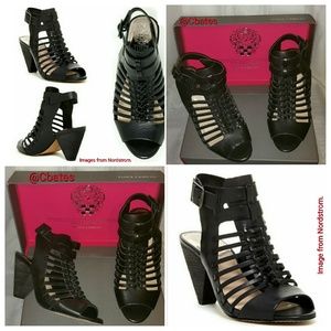 Vince Camuto 'Estelli' Knotted Sandal, Black