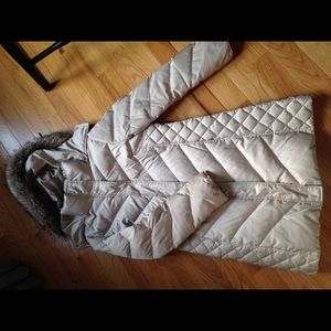 Kenneth Cole Reaction women's tan coat