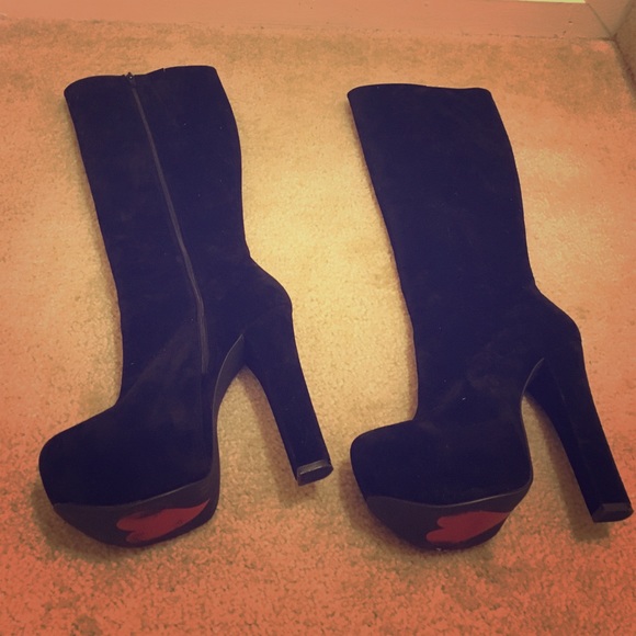 Over the knee boots