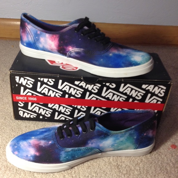 Galaxy Authentic Lo Pro Vans (NEVER BEEN WORN)