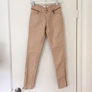 Zara Glossed Skinny Jeans