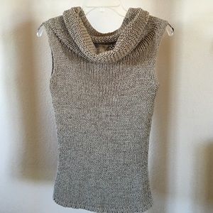 White House Black Market sleeveless sweater.