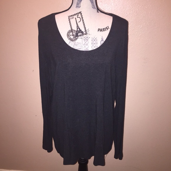 Eillen fisher gray top USED, size 1x
